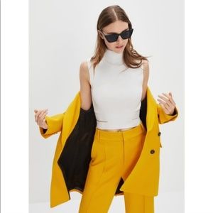 Zara knit turtleneck cut out